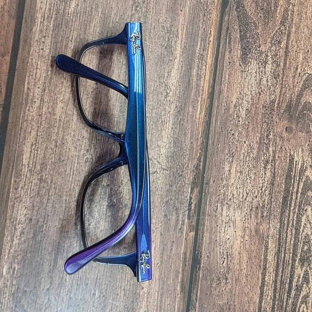 Ray-Ban RB 1531 3647 Blue Gradient Rectangular Eyeglasses Frames 48-16-130 kids‎